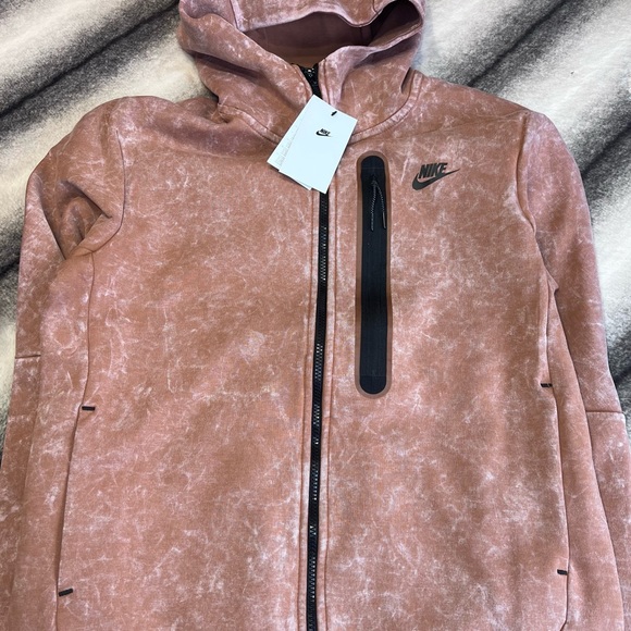 Nike | Shirts | Nike Tech Sportswear Fleece Windrunner Mineral Clay Black  Zip Hoodie Sweatshirt | Poshmark